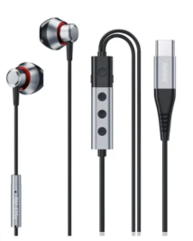 Наушники Remax RM-635a Type-C с микрофон. black