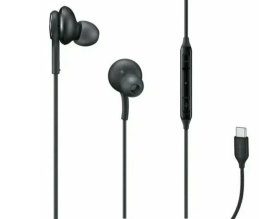 Наушники проводные SAMSUNG AKG с микрофоном (Black)