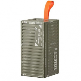 Power Bank Remax RPP-609 20W+22.5W PD+QC+Led light 60000mAh green