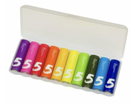 Батарейки алкалиновые Xiaomi ZMI Rainbow ZI5 AA LR6 1.5V 10 шт CN