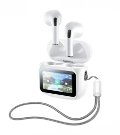 Наушники Remax TWS W20 ENC не вакуум+TouchScreen white