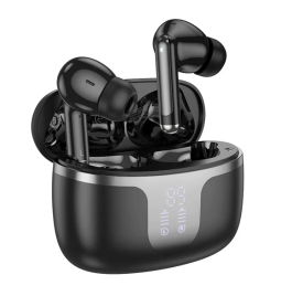 н-ки HOCO EQ10 Plus Harmony true wireless ANC+ENC Noise Reduction BT headset black