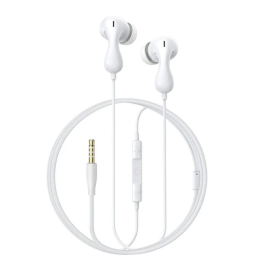 наушники Baseus Encok 3.5mm HZ20 Wired Earphones Moon White