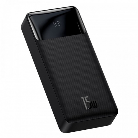 Power Bank Baseus Bipow Digital Display 20000mAh 15W Black (With Cable USB to Micro) фото 2