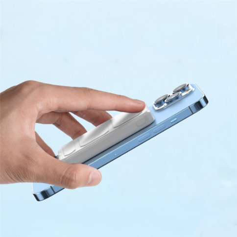 Magnet Wireless Power Bank A27-1 20W 10000mAh (Розовый) фото 3