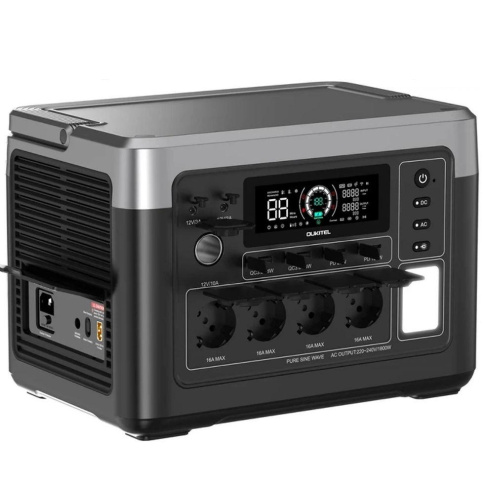 Электростанция портативная OUKITEL P1000 1800W Solar Generator 1048Wh фото 1