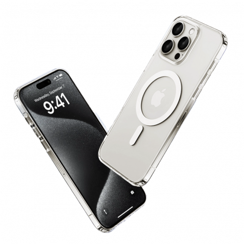 Чехол для iPhone 15 Pro USAMS Ice Magnet с MagSafe  фото 1