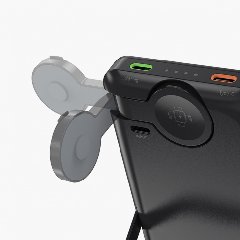 Внешний аккумулятор/Magnetic Power Bank Keephone PB-21 10000mAh black фото 5