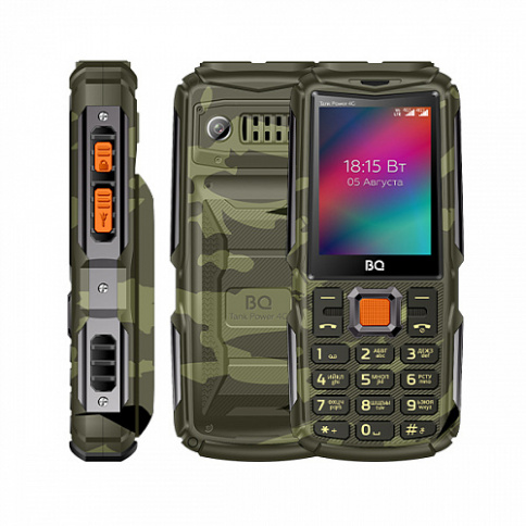BQ BQM-2410L Tank Power 4G (Camouflage+Gunmetal) фото 1