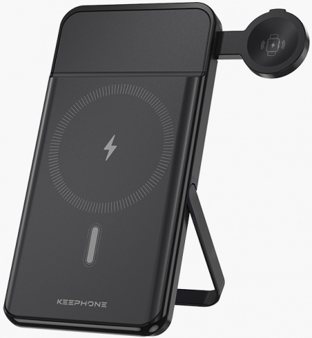 Внешний аккумулятор/Magnetic Power Bank Keephone PB-21 10000mAh black фото 1