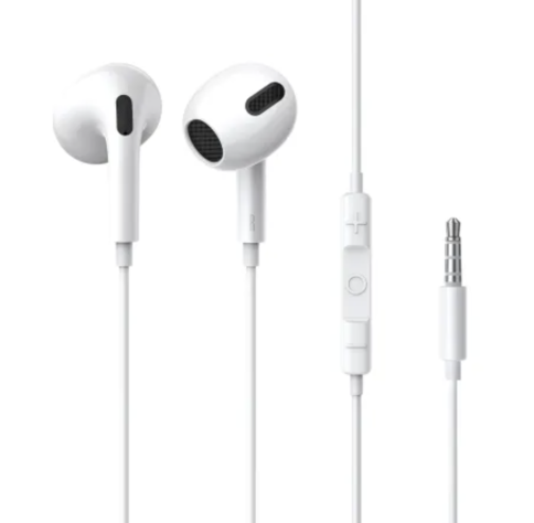 наушники Baseus Encok 3.5mm lateral in-ear Wired Earphone H17 White фото 1