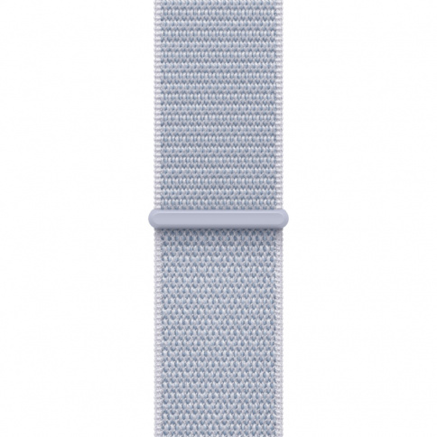 Apple Watch SE 2024 GPS 40mm Silver Aluminium Case with Cloud Blue Loop Band MXEE3 фото 3