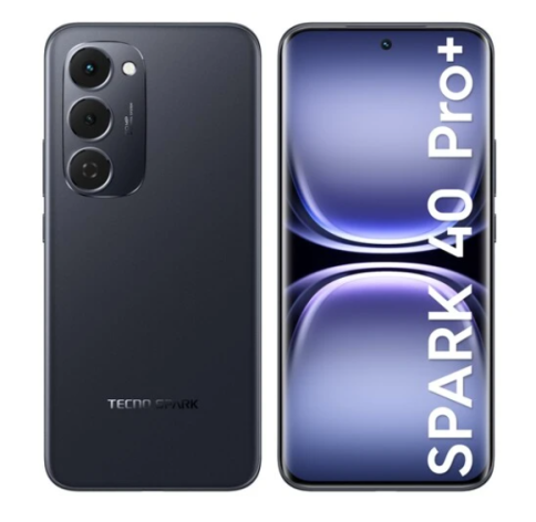 Tecno Spark 40 Pro + 8/256Gb (Black) фото 1
