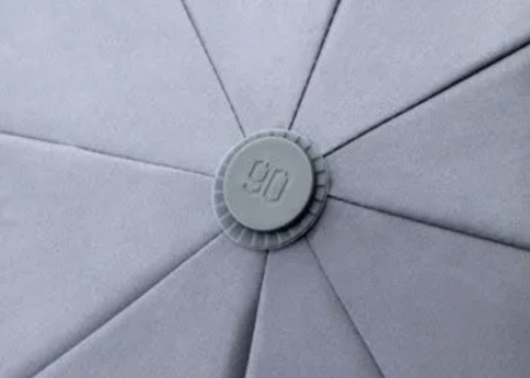 Зонт автоматический Xiaomi 90 Points Large And Convenient All-Purpose Umbrella 90COTNT2009U-GY Gray  фото 2