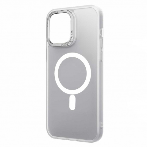 Чехол для iPhone 15 матовый с MagSafe фото 2