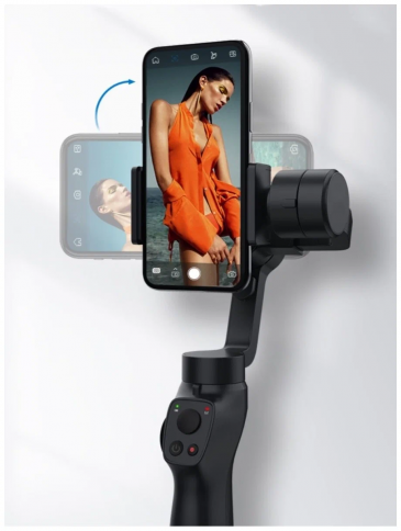 Стабилизатор ручной Xiaomi Funsnap Capture 2S Handheld Stabilizer Black EU фото 6