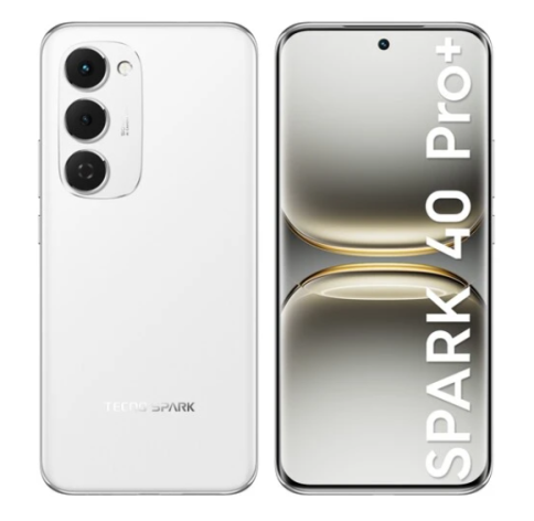 Tecno Spark 40 Pro + 8/256Gb (White) фото 1