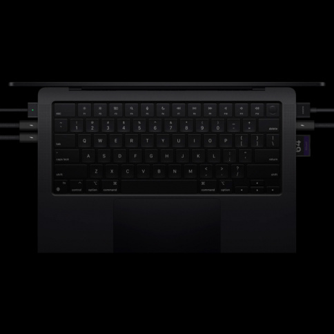 Apple MacBook Pro 14" 2024  M4/16Gb/512Gb MW2U3 (Space Black) фото 10