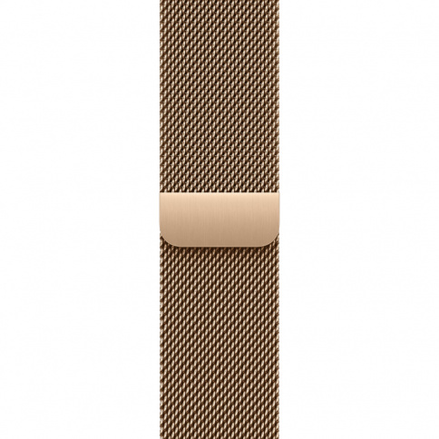 Apple Watch Series 10 GPS + Cellular 42mm Gold Titanium Case with Gold Milanese Loop фото 3