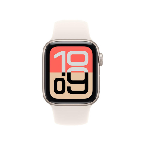 Apple Watch SE 3 2025 GPS 40mm (Starlight Aluminium) Sport Band M/L  фото 3