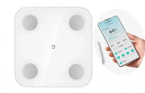 Умные весы Xiaomi Mi Body Composition Scale S400 MJTZC01YM White CN фото 2