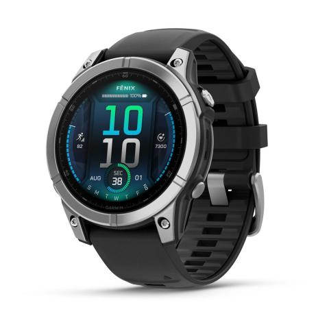 Умные часы GARMIN Fenix E 47 MM AMOLED  stainless фото 1