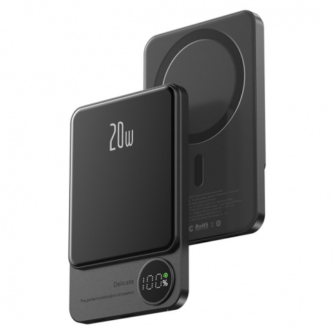 Magnet Wireless Power Bank Q9 20W 10000mAh (Черный) фото 1