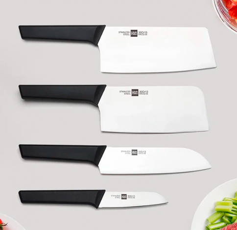 Набор ножей Xiaomi HuoHou Fire Kitchen Steel Knife Set HU0057 фото 6