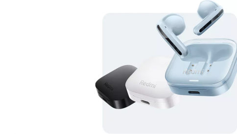 Беспроводные наушники Xiaomi Redmi Buds 6 Active Blue фото 3