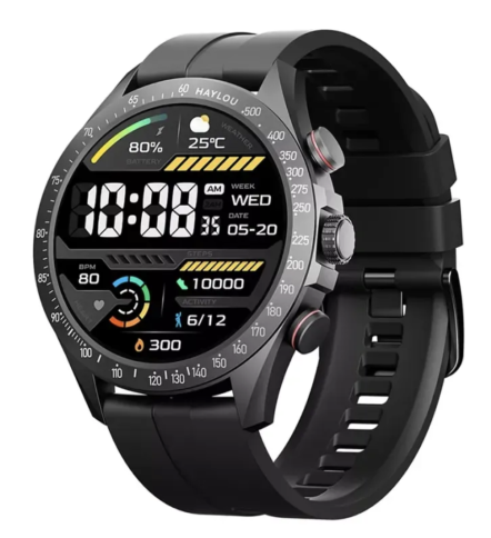 Умные часы Xiaomi HAYLOU Smart Watch Solar Pro LS18 Black EU фото 1