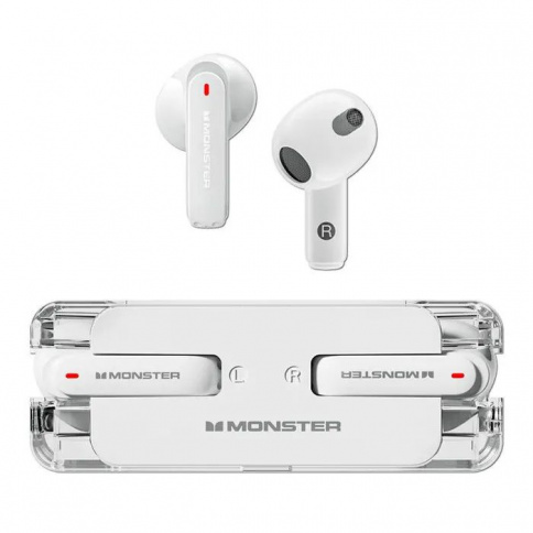 Наушники MONSTER TWS XKT08 white фото 1