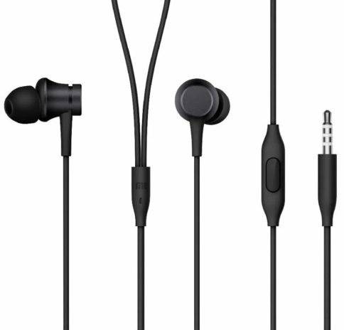 Наушники вакуумные Xiaomi Piston Fresh Bloom (Black) фото 1