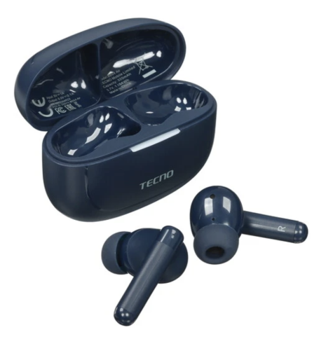 Наушники TECNO BD04 Midnight Blue фото 1