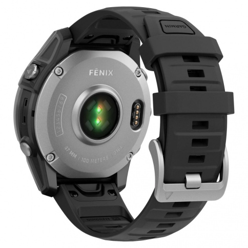 Умные часы GARMIN Fenix E 47 MM AMOLED  stainless фото 2