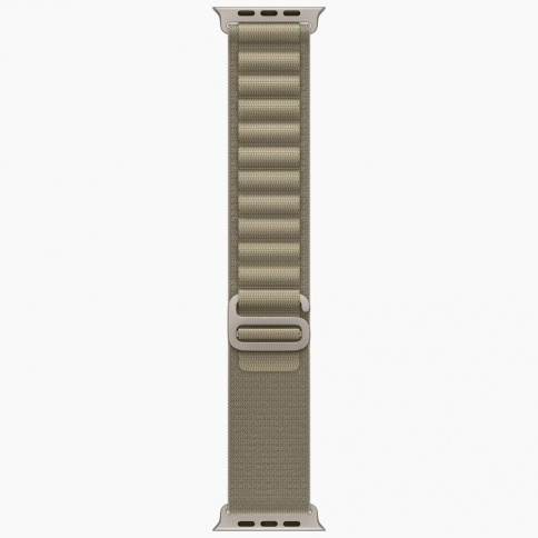 Apple Watch Ultra 2 GPS 49mm Titanium Case with Olive Alpine Loop  фото 3