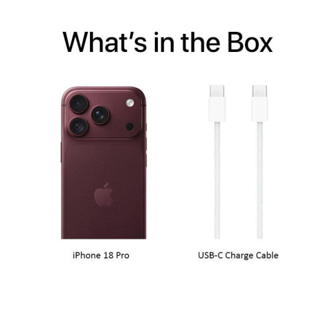 Apple iPhone 18 Pro 1Tb (Burgundy) фото 3
