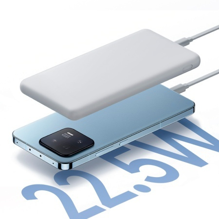 Портативный аккумулятор Xiaomi Mi Power Bank Lite 10000мАh 22.5W P16ZM White фото 6