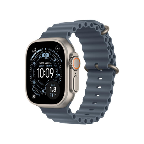 Apple Watch Ultra 3 49mm (Natural Ti Blue Ocean Band) фото 1