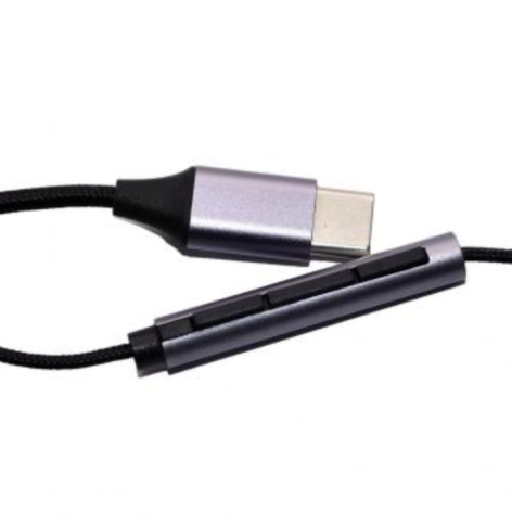 Наушники Remax RM-730a Type-C вакуум с микрофон. tarnish фото 2