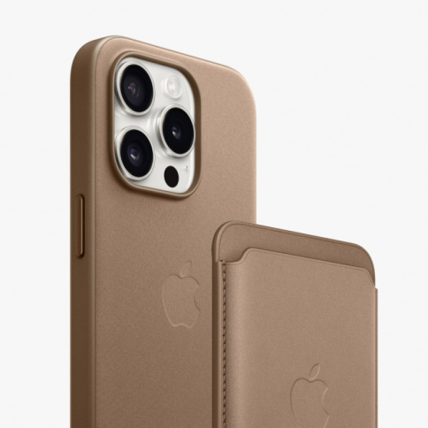 Чехол для iPhone 15 Woven case из микро-твила фото 2