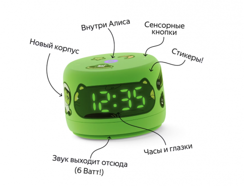 Яндекс Станция Лайт 2 с голосовым помощником Алиса (Green) фото 2