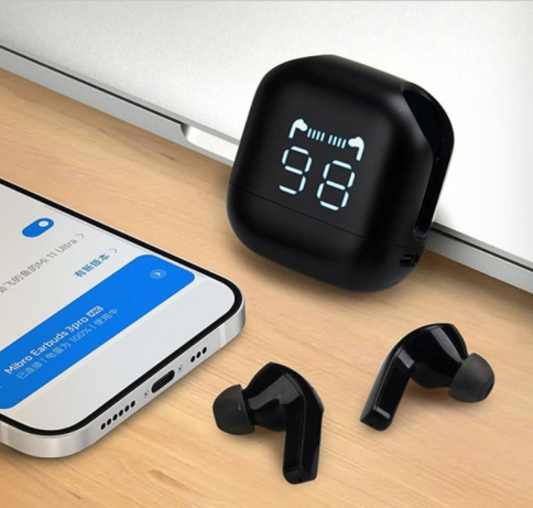 Беспроводные наушники Xiaomi Mibro Earbuds 3 Pro XPEJ007 Black EU фото 7